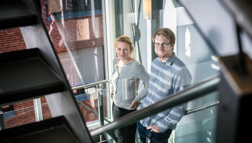 Hedda Haakestad og  Lars Emil Fagernes Johannessen er to av 26 stipendiater ved det eldste doktogradsprogrammet på HiOA, ved Senter for profesjonsstudier.