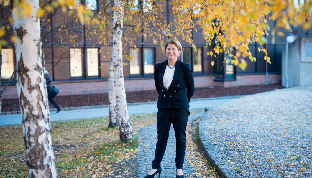 — Beslutninger tas av styret samlet, så mine meninger er bare 1/13 av beslutningene, sier rektor ved UiT - Det arktiske universitet, Anne Husebekk. Foto: Skjalg Bøhmer Vold — Beslutninger tas av styret samlet, så mine meninger er bare 1/13 av beslutningene, sier rektor ved UiT - Det arktiske universitet, Anne Husebekk. Foto: Skjalg Bøhmer Vold