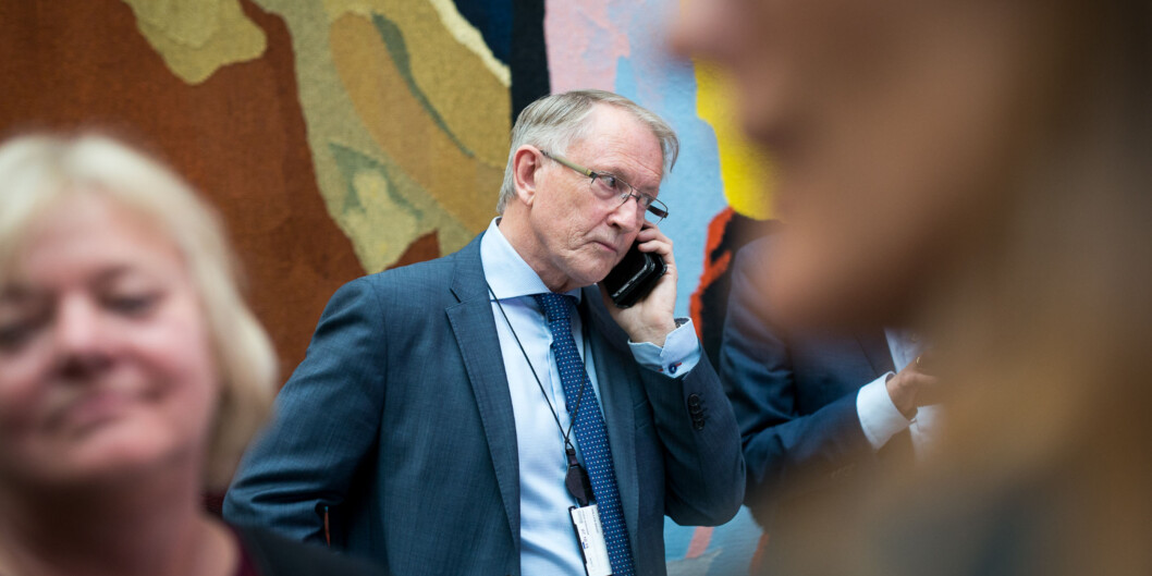 Direktør Arvid Hallén i Forskningsrådet ber om oppmerksomhet om det såkalte sektorprinsippet i forskningen. Foto: Skjalg Bøhmer Vold Direktør Arvid Hallén i Forskningsrådet ber om oppmerksomhet om det såkalte sektorprinsippet i forskningen. Foto: Skjalg Bøhmer Vold