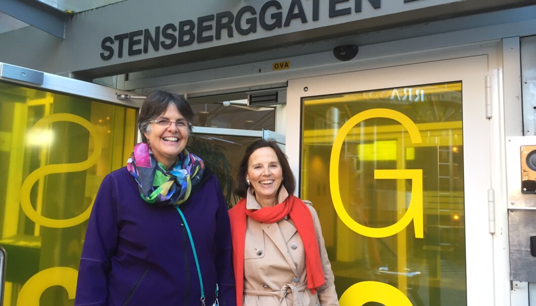 Kari Margrethe Kepple og Jannicke Heyerdahl-Larsen inviterer til ett pusterom hver tirsdag på Høgskolen i Oslo og Akershus. Kari Margrethe Kepple og Jannicke Heyerdahl-Larsen inviterer til ett pusterom hver tirsdag på Høgskolen i Oslo og Akershus.