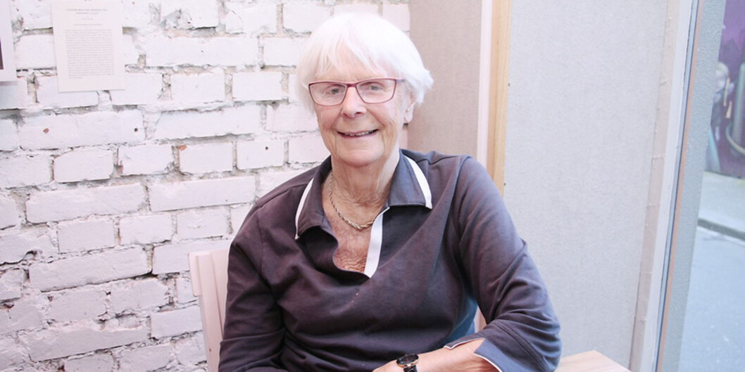 Karen Blaauw Helle fikk St. Olavs orden , ridder av 1. klasse, av Lars Sponheim. Foto: Hilde Kristin Strand Karen Blaauw Helle fikk St. Olavs orden , ridder av 1. klasse, av Lars Sponheim. Foto: Hilde Kristin Strand