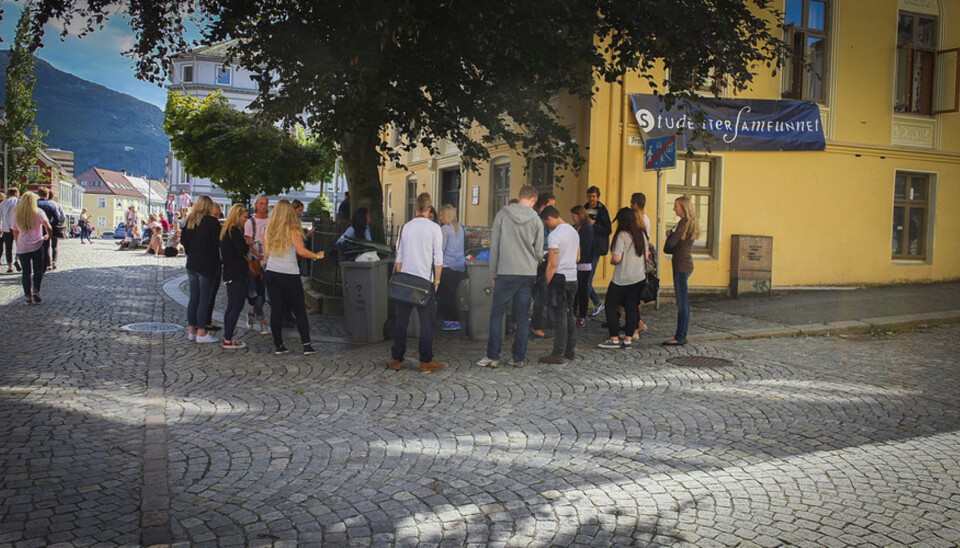 Sommer og faddergrupper utenfor SV