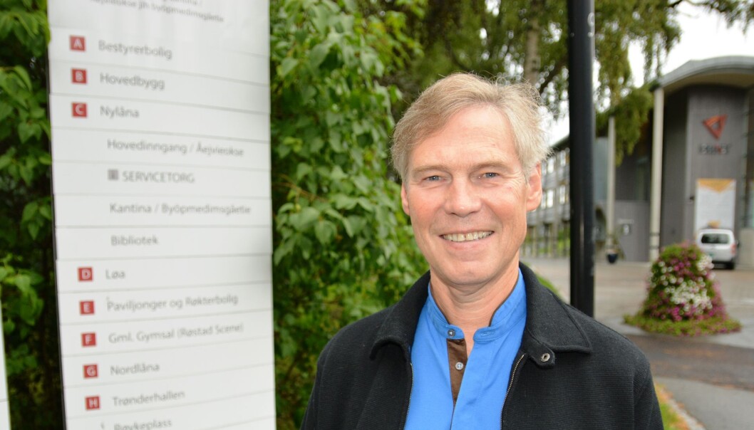 Rektor Steinar Nebb ved Høgskolen i Nord-Trøndelag ber styret sitt om råd i de videre fusjonsforhandlingene med Universitetet i Nordland. Foto: HiNT Rektor Steinar Nebb ved Høgskolen i Nord-Trøndelag ber styret sitt om råd i de videre fusjonsforhandlingene med Universitetet i Nordland. Foto: HiNT