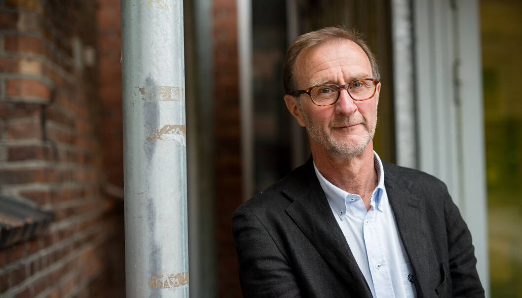 Dekan Knut Patrick Hanevik er fornøyd med signalene fra UiO-rektor Ole Petter Ottersen om at universitetet ønsker et tettere samarbeid med Høgskolen i Oslo og Akershus. Foto: Skjalg Bøhmer Vold Dekan Knut Patrick Hanevik er fornøyd med signalene fra UiO-rektor Ole Petter Ottersen om at universitetet ønsker et tettere samarbeid med Høgskolen i Oslo og Akershus. Foto: Skjalg Bøhmer Vold