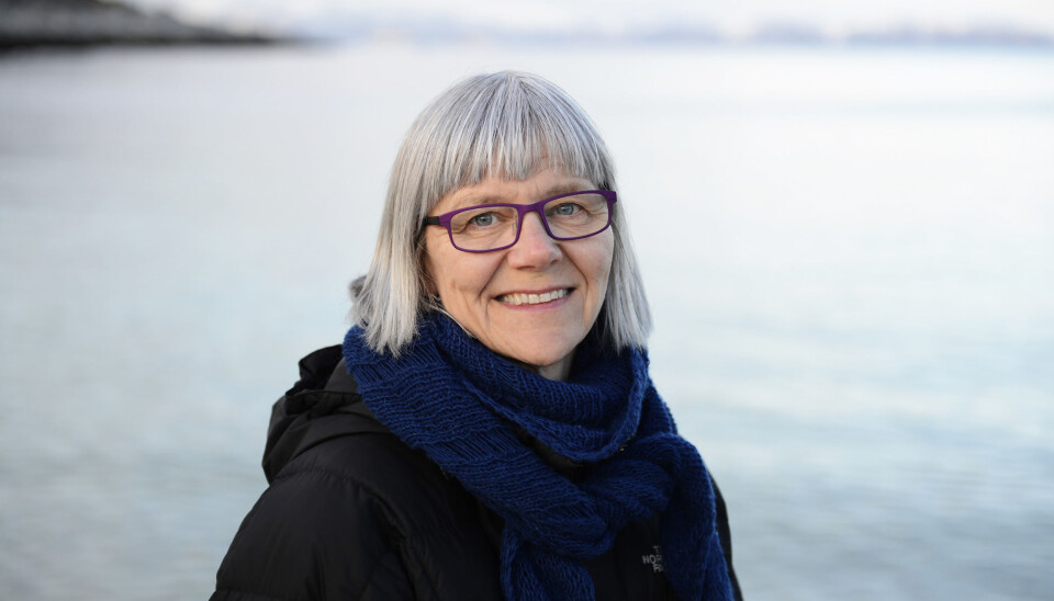 Jordmorprofessor Ellen Blix er en av 12 forskere på Høgskolen i Oslo og Akershus (HiOA) som har gått på formidlingsskole. Det har gitt resultater. Foto: Sonja Balci/HiOA