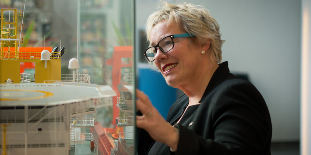 Rektor Liv Reidun Grimstvedt ved Høgskolen Stord Haugesund (<span class="caps">HSH</span>) er nødt til å finne seg en fusjonspartner, men ved Universitetet i Stavanger (UiS) synes mange at medgiften blir alt for høy. På søndag skal saken opp i UiS-styret. Foto: Terje Rudi, <span class="caps">HSH</span> Rektor Liv Reidun Grimstvedt ved Høgskolen Stord Haugesund (<span class="caps">HSH</span>) er nødt til å finne seg en fusjonspartner, men ved Universitetet i Stavanger (UiS) synes mange at medgiften blir alt for høy. På søndag skal saken opp i UiS-styret. Foto: Terje Rudi, <span class="caps">HSH</span>