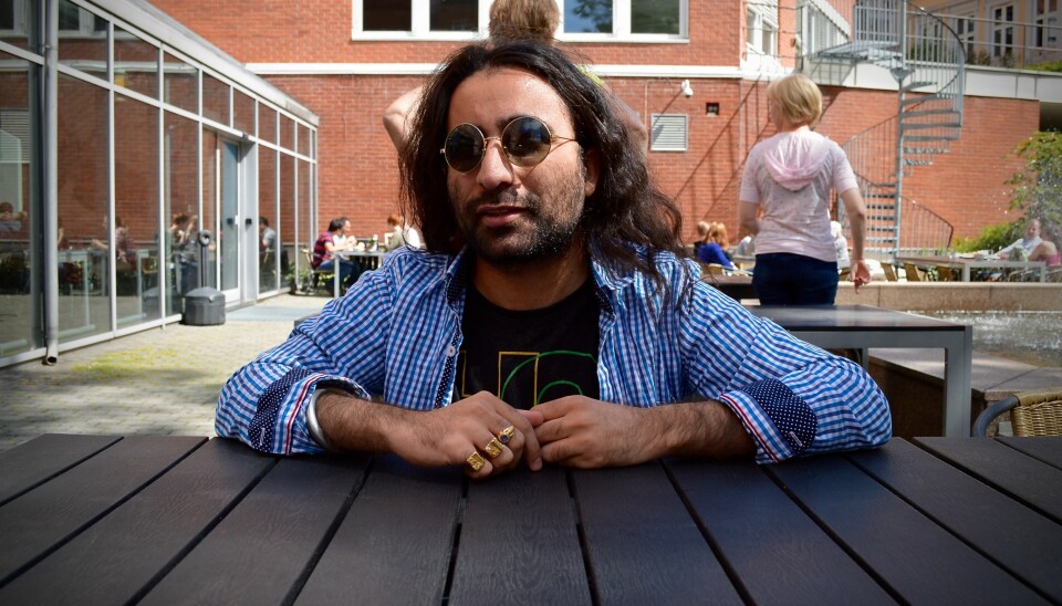Gagan Bir Singh Chhabra wants to improve opportunities for disabled people in Norway, through a PhD. Foto: Øystein Fimland