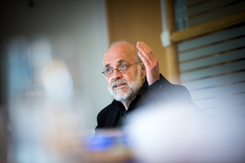 Rektor Petter Aasen og ledelsen ved Høgskolen i Sørøst-Norge slår på stortromma for å markere at høgskolen blir universitet og skal arrangere markering over to dager i juni. Foto: Skjalg Bøhmer Vold Rektor Petter Aasen og ledelsen ved Høgskolen i Sørøst-Norge slår på stortromma for å markere at høgskolen blir universitet og skal arrangere markering over to dager i juni. Foto: Skjalg Bøhmer Vold