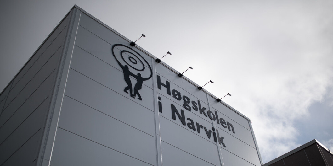 Høgskolen i Narvik ble historie etter at de fusjonerte med UiT Nroges arktiske universitet. Foto: Skjalg Bøhmer Vold Høgskolen i Narvik ble historie etter at de fusjonerte med UiT Nroges arktiske universitet. Foto: Skjalg Bøhmer Vold