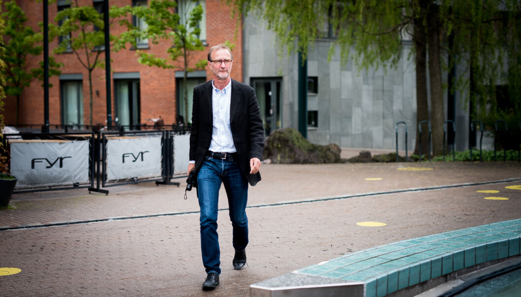 Knut Patrick Hanevik, dekan ved Fakultet for lærerutdanning og internasjonale studier, sier at HiOA sin lærerutdanning allerede er best på mye. Foto: Skjalg Bøhmer Vold Knut Patrick Hanevik, dekan ved Fakultet for lærerutdanning og internasjonale studier, sier at HiOA sin lærerutdanning allerede er best på mye. Foto: Skjalg Bøhmer Vold