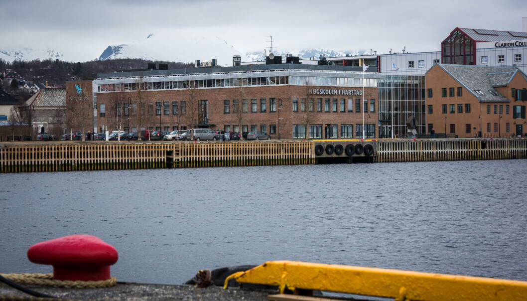 I Harstad har studenttallet gått ned etter at høgskolen ble en del av UiT Norges arktiske universitet. Foto: Skjalg Bøhmer Vold I Harstad har studenttallet gått ned etter at høgskolen ble en del av UiT Norges arktiske universitet. Foto: Skjalg Bøhmer Vold