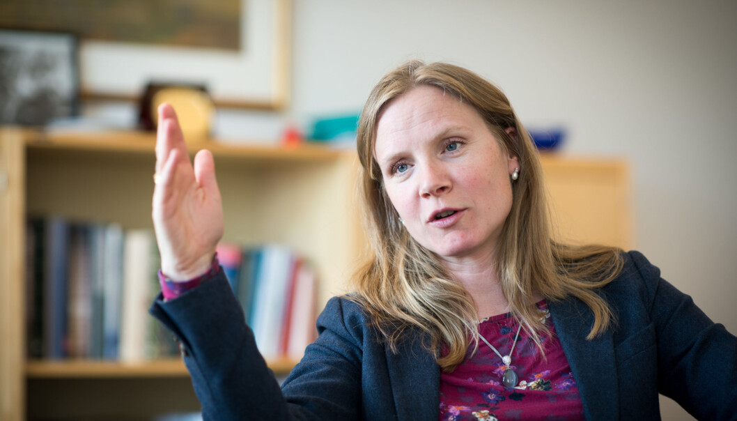Sittende rektor Mari Sundli Tveit(42) har vært rektor i én periode og søker fire nye år i toppstillingen på Norges miljø- og biovitenskapelige universitet (NMBU) i Ås. Foto: Skjalg Bøhmer Vold Sittende rektor Mari Sundli Tveit(42) har vært rektor i én periode og søker fire nye år i toppstillingen på Norges miljø- og biovitenskapelige universitet (NMBU) i Ås. Foto: Skjalg Bøhmer Vold