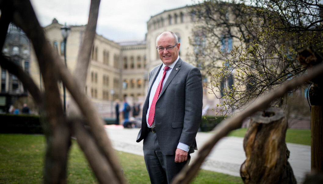 Rektor på NTNU Gunnar Bovim Foto: Skjalg Bøhmer Vold