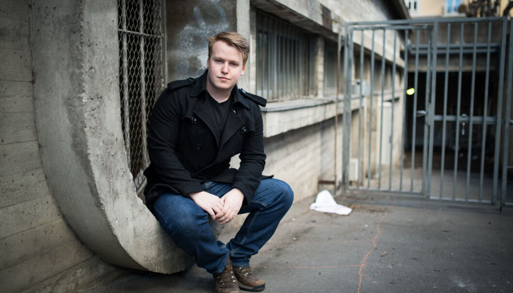Christoffer Storm Tiller Alsvik stiller til valg som leder av arbeidsutvalget til Studentparlamentet. Foto: Skjalg Bøhmer Vold Christoffer Storm Tiller Alsvik stiller til valg som leder av arbeidsutvalget til Studentparlamentet. Foto: Skjalg Bøhmer Vold