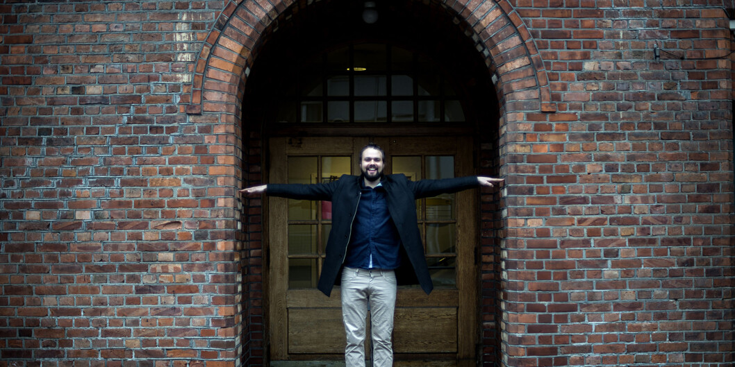 Lars Berrum endte opp med å trives godt på studiet han i utgangspunktet ikke hadde planer om å gå på. Foto: Cicilie S. Andersen Lars Berrum endte opp med å trives godt på studiet han i utgangspunktet ikke hadde planer om å gå på. Foto: Cicilie S. Andersen