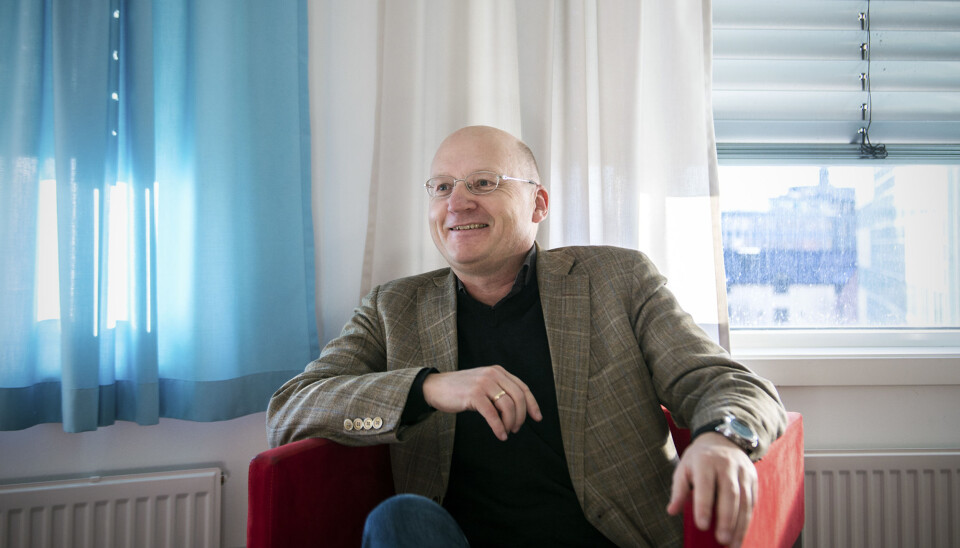 Dag Jenssen, dekan på Fakultet for samfunnsfag, kan smile godt for resultatene på publisering av forskning i 2014. Fire av hans fem institutter ligger i toppen på HiOA.