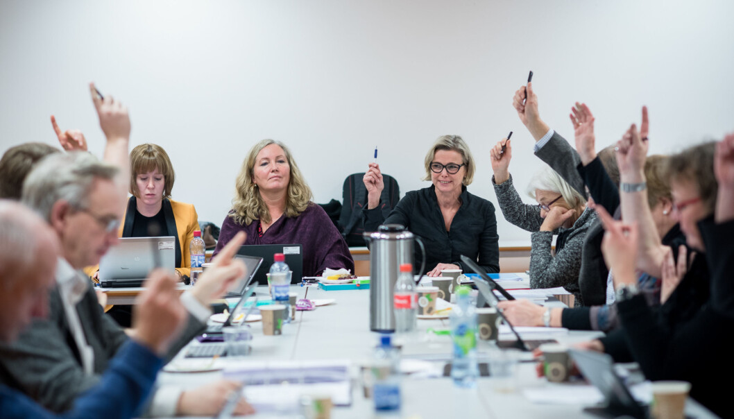 I mai skal de interne representantene til nytt styre på Høgskolen i Oslo og Akershus velges. Foto: Skjalg Bøhmer Vold I mai skal de interne representantene til nytt styre på Høgskolen i Oslo og Akershus velges. Foto: Skjalg Bøhmer Vold