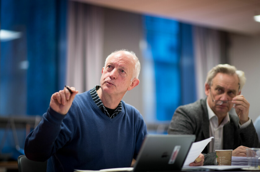 Professor Anton Havnes vil foreslå å ikke vedta OsloMet på styremøtet 15.desember 2017. Foto: Skjalg Bøhmer Vold