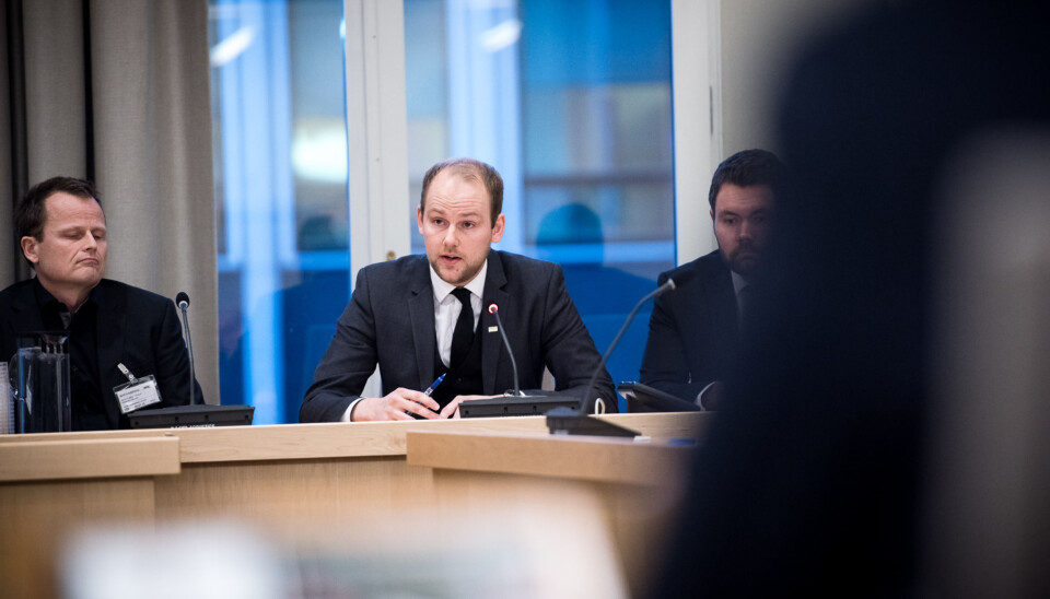 Anders Kvernmo Langset skal komme med innspill under tirsdagens høring om langtidsmelding for forskning og høyere utdanning på Stortinget. Foto: Skjalg Bøhmer Vold