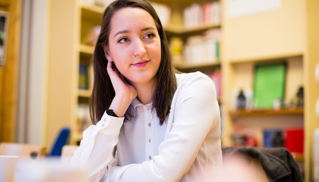 Studentledere og samskipnaden i Oslo vil ha en sterkere satsing på studenthybler i hovedstaden. Her: Sigrid Mæhle Grimsrud, leder av Velferdstinget i Oslo og Akershus. Foto: Wanda Nathalie Nordstrøm Studentledere og samskipnaden i Oslo vil ha en sterkere satsing på studenthybler i hovedstaden. Her: Sigrid Mæhle Grimsrud, leder av Velferdstinget i Oslo og Akershus. Foto: Wanda Nathalie Nordstrøm