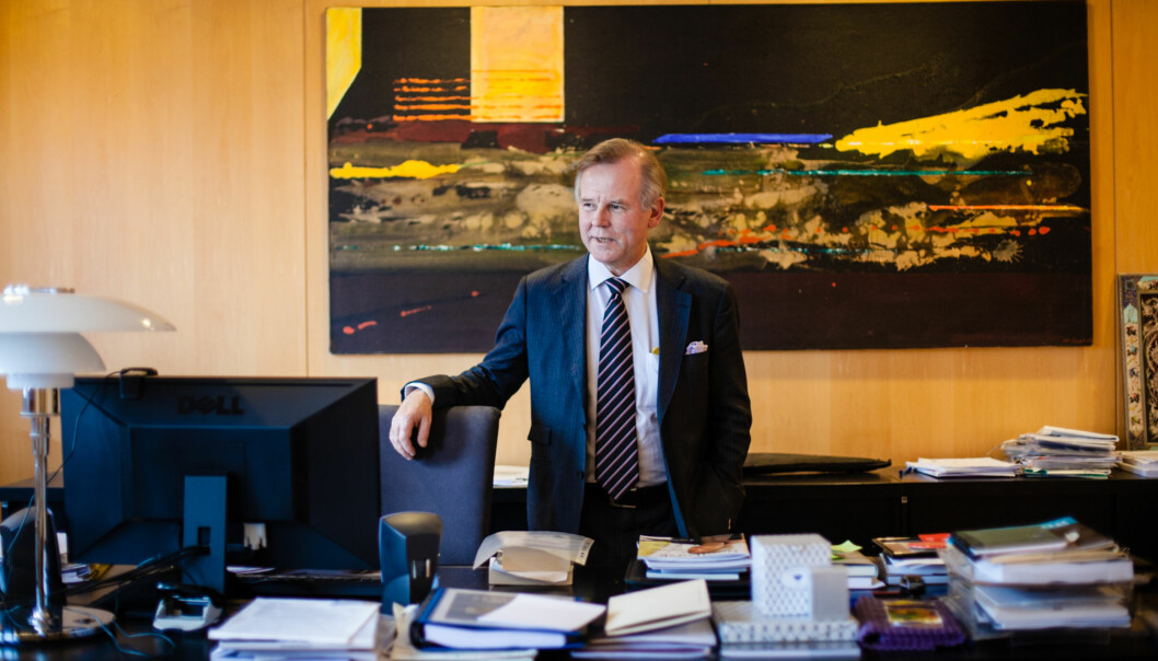 Rektor på Universitetet i Oslo, Ole Petter Ottersen. Foto: Wanda Nathalie Nordstrøm