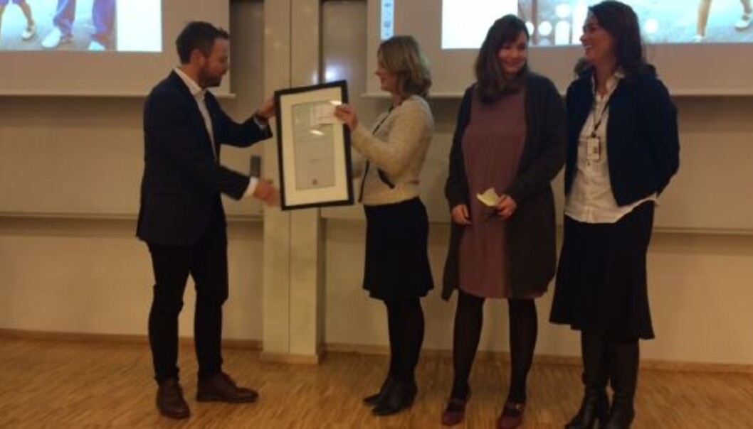Profesjonsverkstedet «As if» ved Høgskolen i Buskerud/Vestfold stakk av med kvalitetspris i utdanningen. Profesjonsverkstedet «As if» ved Høgskolen i Buskerud/Vestfold stakk av med kvalitetspris i utdanningen.