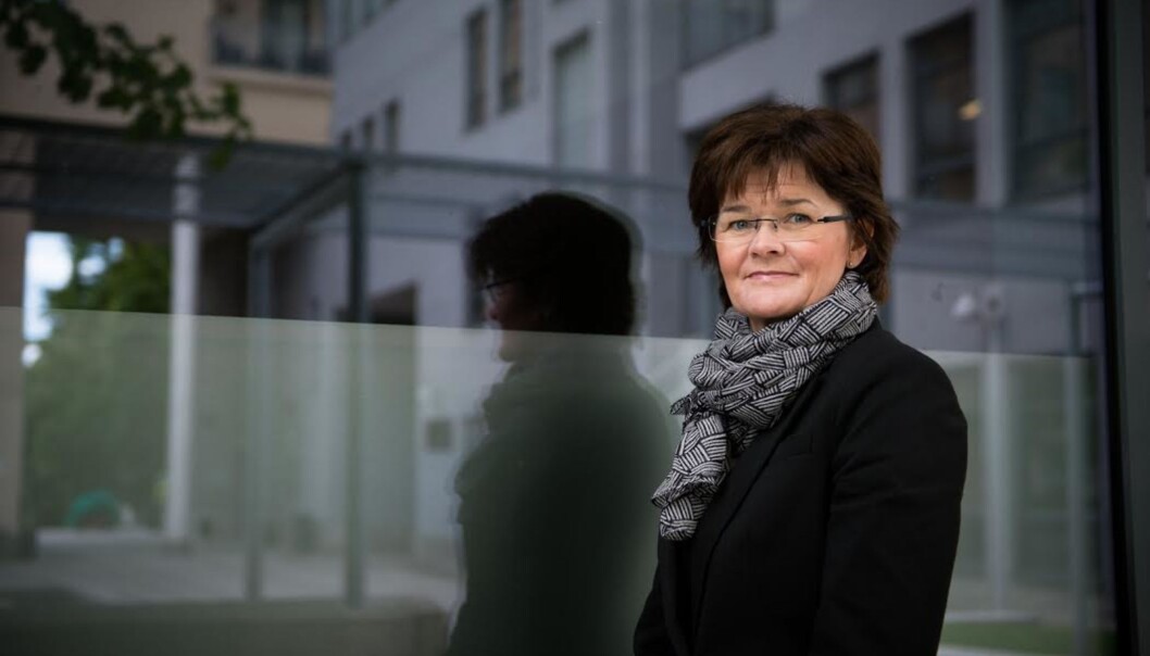 Instituttleder Trine Ellekjær ved Institutt for økonomi og administrasjon på Høgskolen i Oslo og Akershus sliter med å gjøre økonomitilbudet på høgskolen kjent nok. Instituttleder Trine Ellekjær ved Institutt for økonomi og administrasjon på Høgskolen i Oslo og Akershus sliter med å gjøre økonomitilbudet på høgskolen kjent nok.