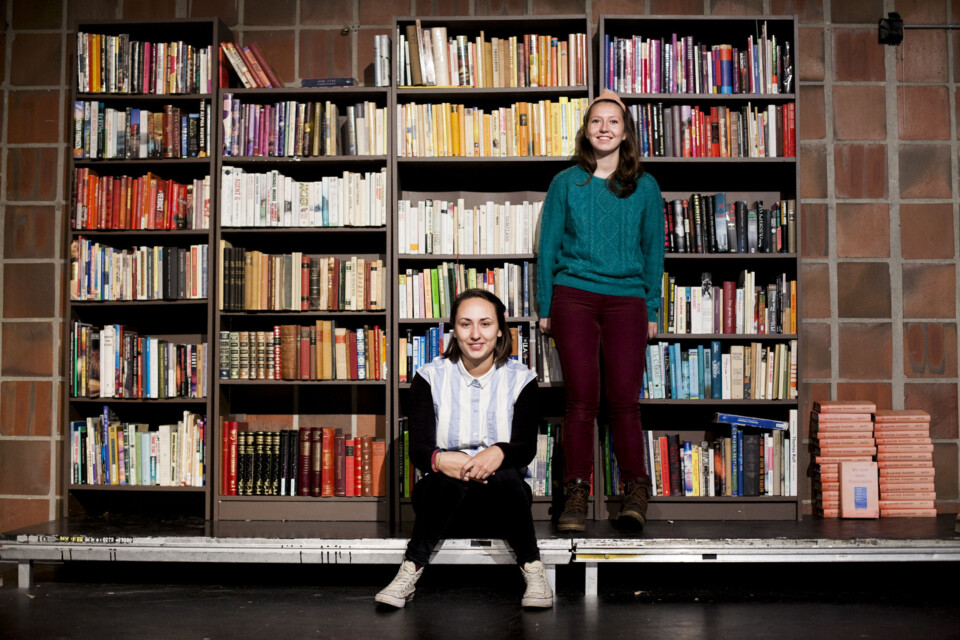 Ønsker velkommen til skammekroken i biblioteket