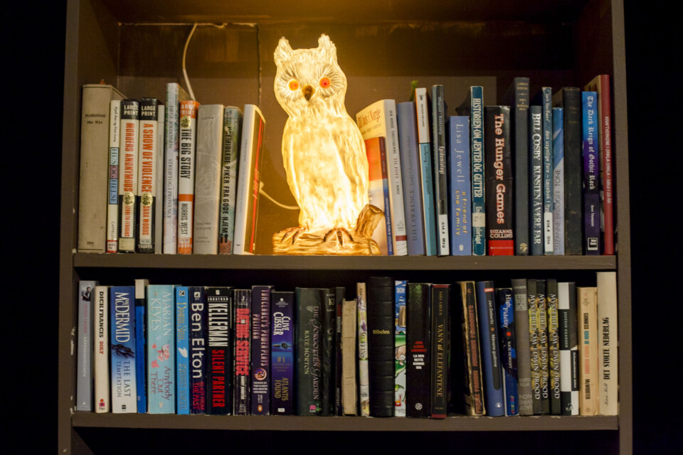 Ønsker velkommen til skammekroken i biblioteket