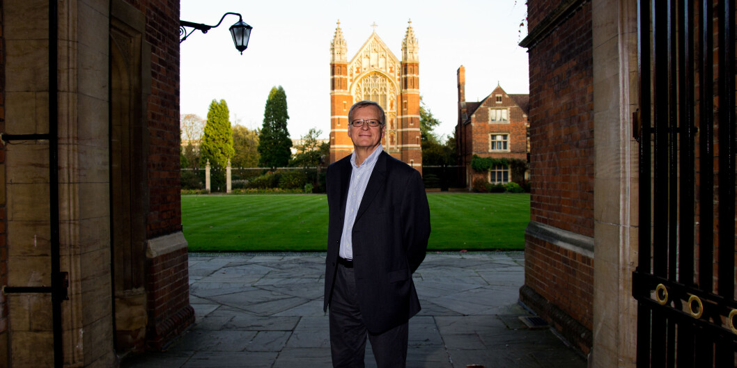 Øystein Strøm var opponent for en disputas ved University of Cambridge Foto: Ismail Özkan Øystein Strøm var opponent for en disputas ved University of Cambridge Foto: Ismail Özkan