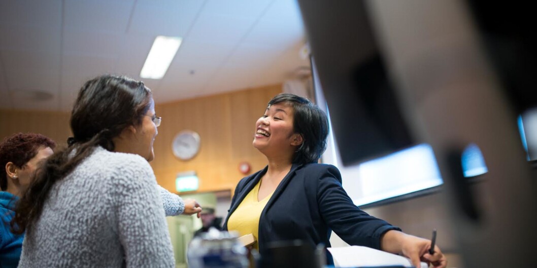 Tips til internasjonale studenter på karriereuka: Kos er viktig i den norske arbeidshverdagen. Tips til internasjonale studenter på karriereuka: Kos er viktig i den norske arbeidshverdagen.