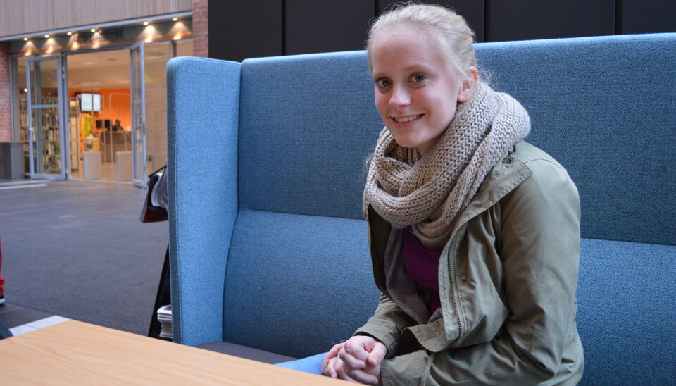 — Man tenker kanskje ikke over at irritasjon og dårlig oppmøte for noen kan handle om noe mer, sier student Ane Larsen Mjøen.