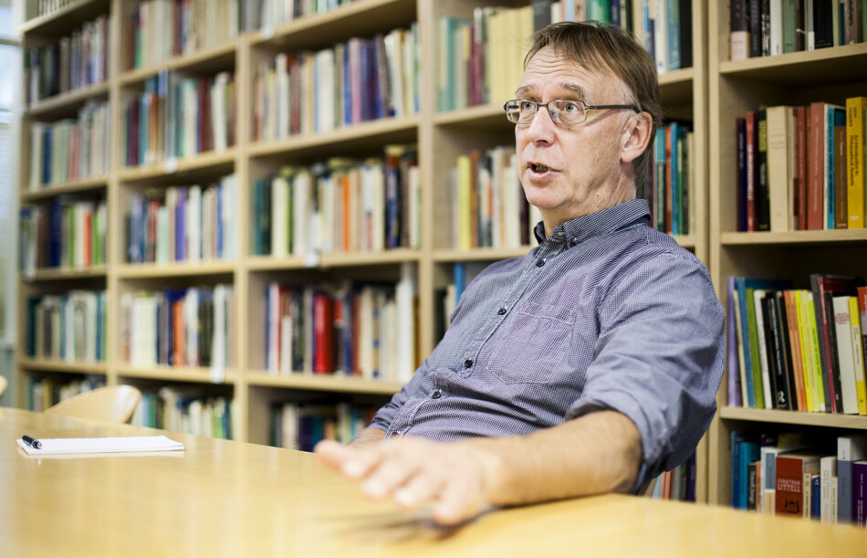 Historiker og forsker, Jan Messel (61), har fått sin første faste jobb etter 25 år i akademia. Foto: Wanda Nathalie Nordstrøm Historiker og forsker, Jan Messel (61), har fått sin første faste jobb etter 25 år i akademia. Foto: Wanda Nathalie Nordstrøm