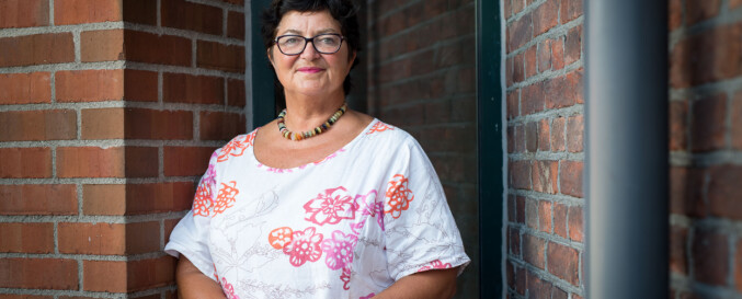 Instituttleder på yrkesfaglærerutdanningen Sidsel Øiestad Grande . Foto: Skjalg Bøhmer Vold Instituttleder på yrkesfaglærerutdanningen Sidsel Øiestad Grande . Foto: Skjalg Bøhmer Vold