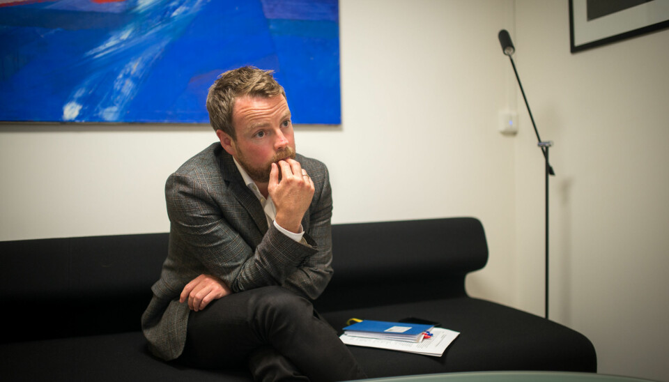 HiOA ber statsråd Torbjørn Isaksen (bildet) om en egen arbeidsgruppe som skal foreta arbeidsdelingen mellom Foto: Skjalg Bøhmer Vold
