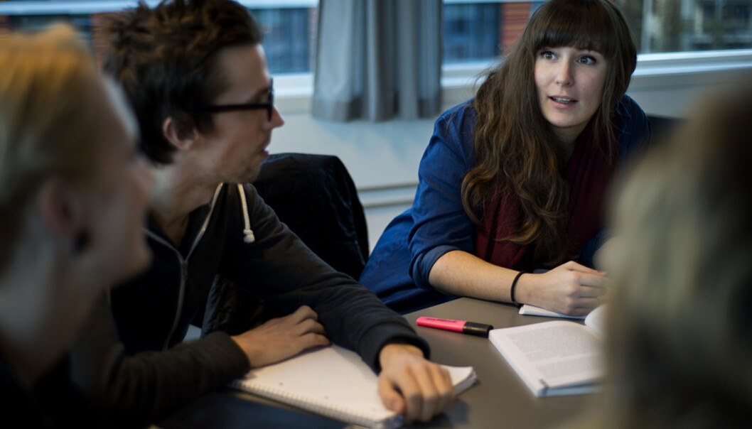 Kulturledelse er ett av studiene på Institutt for økonomi og administrasjon som har høy andel kvinnelige studenter. Foto: Benjamin A. Ward/HIOA Kulturledelse er ett av studiene på Institutt for økonomi og administrasjon som har høy andel kvinnelige studenter. Foto: Benjamin A. Ward/HIOA