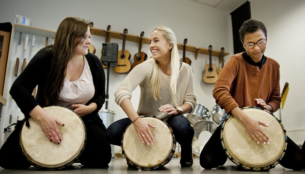Sang i skolen skaper stort engasjement. Illustrasjonsfoto: HiOA Foto: Benjamin A. Ward / HiOA Sang i skolen skaper stort engasjement. Illustrasjonsfoto: HiOA Foto: Benjamin A. Ward / HiOA