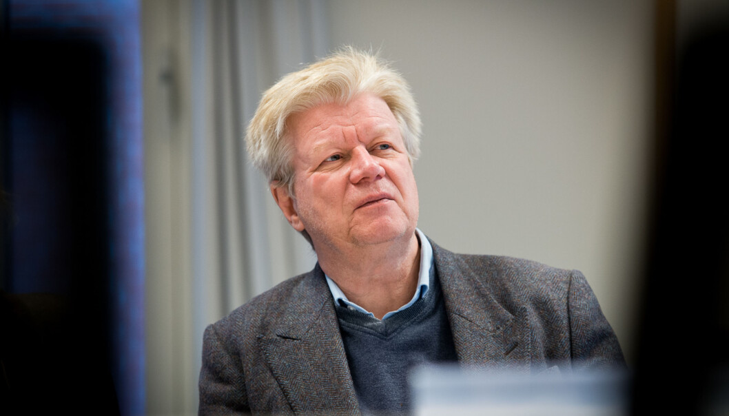 Om ca. to måneder skal lederen av NOKUTs ekspertkomite, Roger Säljö, felle sensuren over HiOAs kvalitetssikring. Foto: Skjalg Bøhmer Vold Om ca. to måneder skal lederen av NOKUTs ekspertkomite, Roger Säljö, felle sensuren over HiOAs kvalitetssikring. Foto: Skjalg Bøhmer Vold