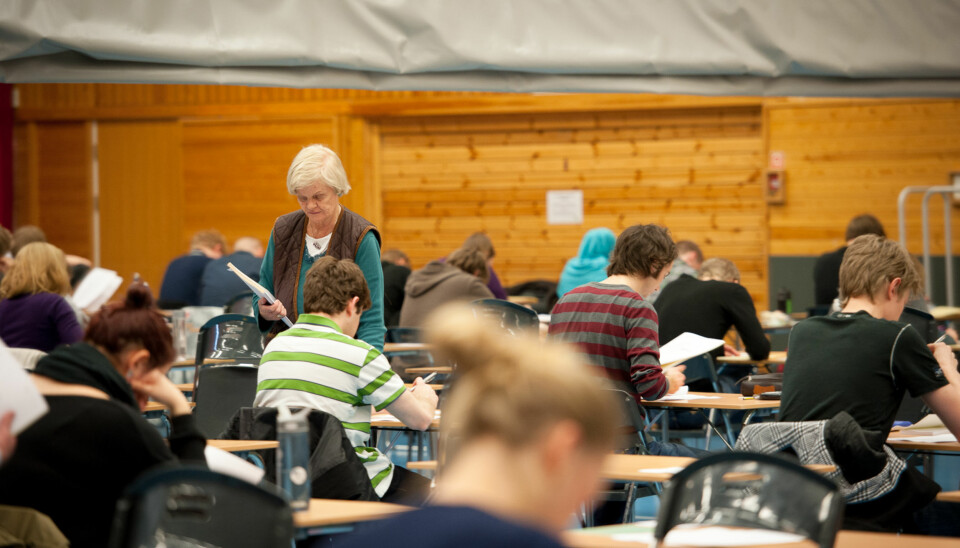 Det ble bedt om begrunnelse for nærmere 4000 eksamenskarakterer på Høgskolen i Oslo og Akershus i fjor. Foto: Skjalg Bøhmer Vold