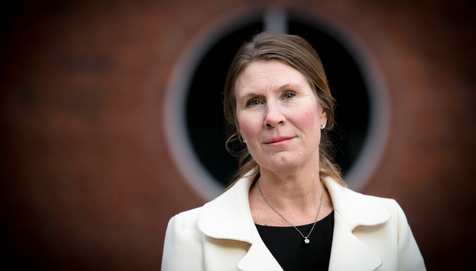 Marianne Brattland leder arbeidet med digital samling og forbedring på Høgskolen i Oslo og Akershus. Foto: Skjalg Bøhmer Vold