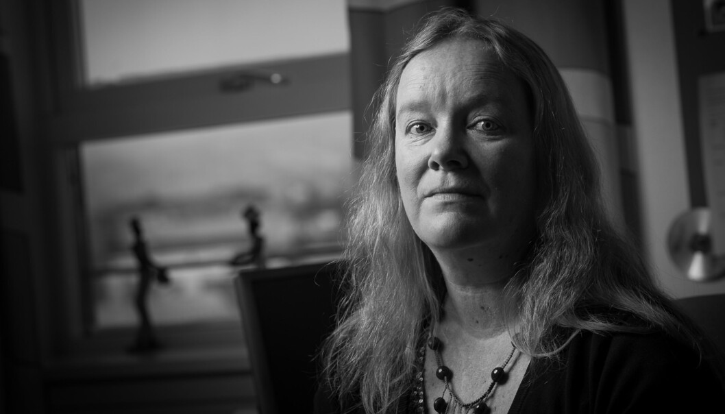 Kristin Bergaust er professor på Høgskolen i Oslo og Akershus (HiOA) og ansatt på kunsnerisk grunnlag. Foto: Skjalg Bøhmer Vold Kristin Bergaust er professor på Høgskolen i Oslo og Akershus (HiOA) og ansatt på kunsnerisk grunnlag. Foto: Skjalg Bøhmer Vold
