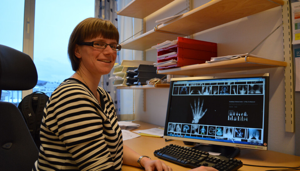 Høgskolelektor Elin Kjelle ved Høgskolen i Oslo og Akershus (HiOA) har ansvaret for elæringsdelen i et nytt videreutdanningstilbud for norske radiografer. Foto: Eva Tønnessen