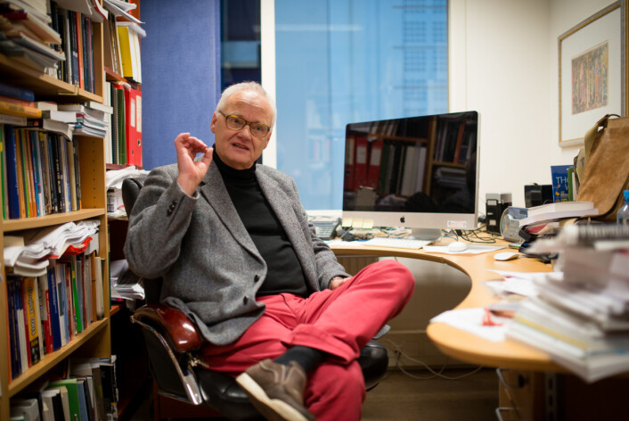 Professor Åge Garnes. Foto: Skjalg Bøhmer Vold Professor Åge Garnes. Foto: Skjalg Bøhmer Vold