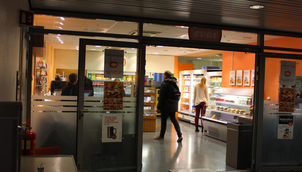 Kafe Eva er populær blant studentene i Pilestredet 48. Foto: Henriette Bøe Nilsen Kafe Eva er populær blant studentene i Pilestredet 48. Foto: Henriette Bøe Nilsen