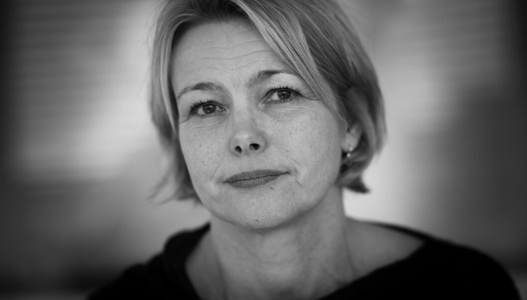 Rektor for HiOA, Kari Toverud Jensen, trekker fram til realiseringen av det nye Senteret for velferds- og arbeidslivforskning (SVA) som en av de viktigste enkeltsakene for høgskolen i 2014. Foto: Skjalg Bøhmer Vold Rektor for HiOA, Kari Toverud Jensen, trekker fram til realiseringen av det nye Senteret for velferds- og arbeidslivforskning (SVA) som en av de viktigste enkeltsakene for høgskolen i 2014. Foto: Skjalg Bøhmer Vold