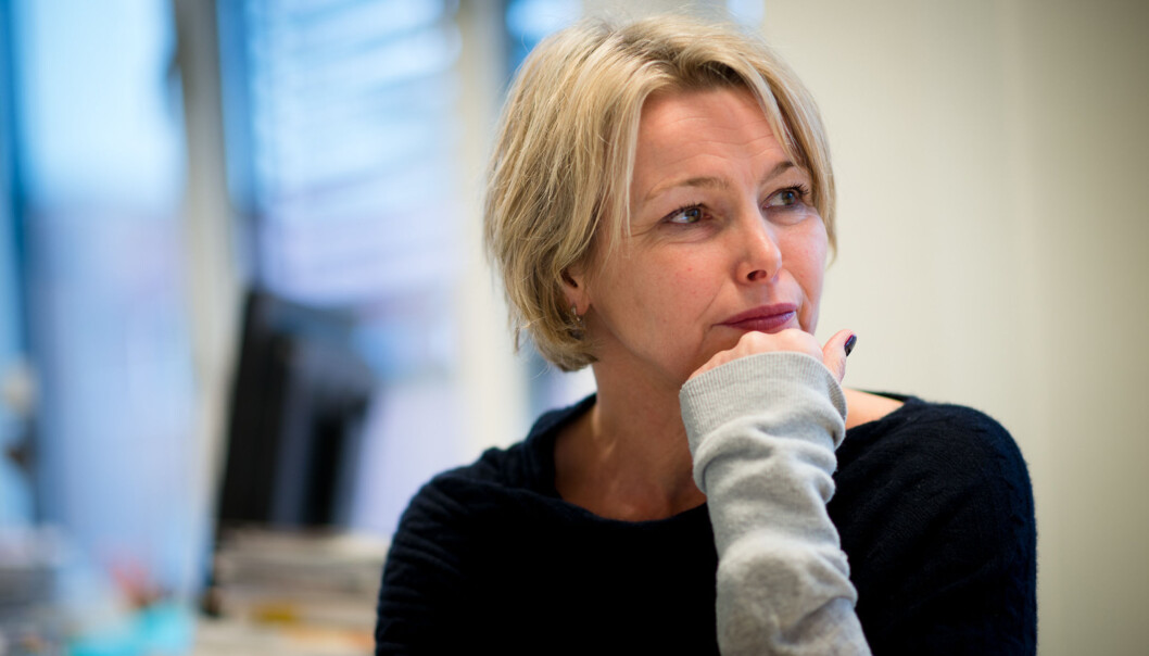 Ledere og andre rundt meg kan være friere til å si hva de mener om høringsspørsmålene, sier rektor Toverud Jensen og sikter til spørsmålene om valgt eller tilsatt rektor f.eks - som skal diskuteres ved HiOA i høst. Foto: Skjalg Bøhmer Vold Ledere og andre rundt meg kan være friere til å si hva de mener om høringsspørsmålene, sier rektor Toverud Jensen og sikter til spørsmålene om valgt eller tilsatt rektor f.eks - som skal diskuteres ved HiOA i høst. Foto: Skjalg Bøhmer Vold