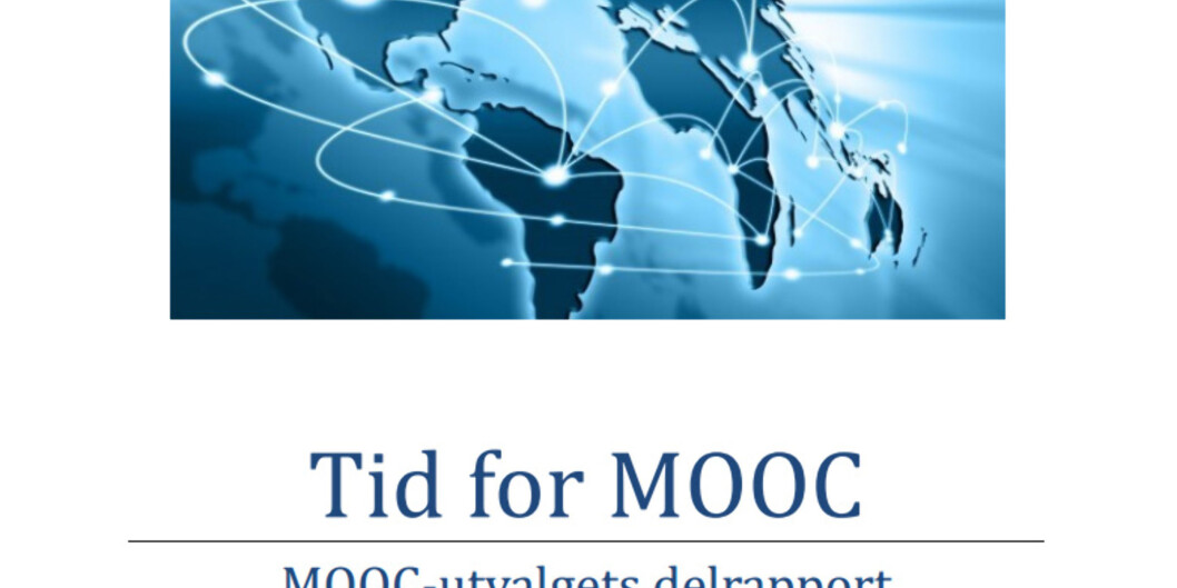 Første rapport fra <span class="caps">MOOC</span>-utvalget levert. Første rapport fra <span class="caps">MOOC</span>-utvalget levert.