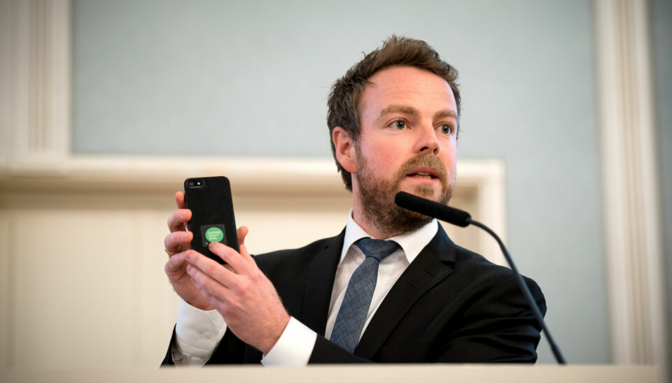 Næringsminister Torbjørn Røe Isaksen mener Høyre i regjering er den beste garantist for nødvendig teknologisatsing. Foto: Skjalg Bøhmer Vold