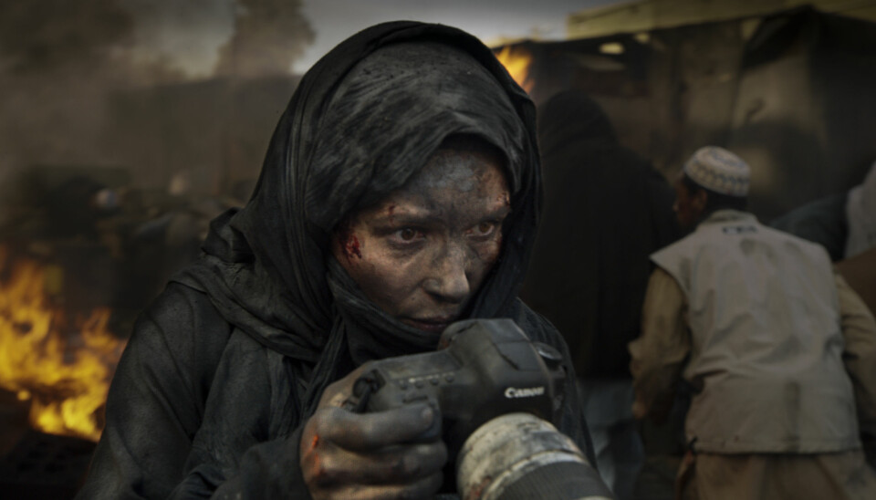 Juliette Binoche i rollen som krigsfotografen Rebecca i Erik Poppes film Tusen ganger godnatt. Foto: John Christian Rosenlund/Paradox