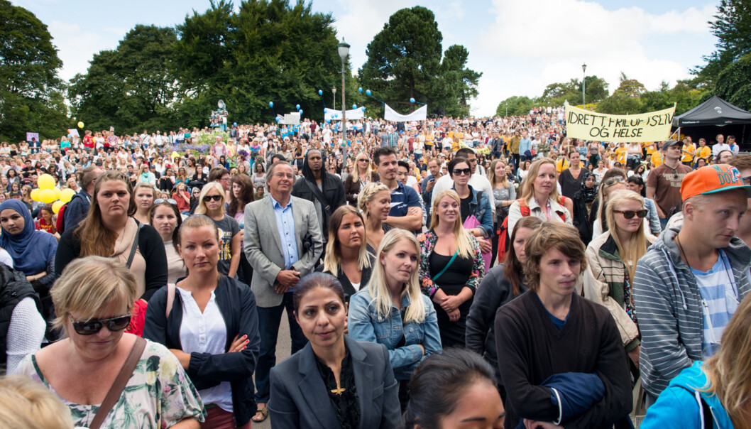 Studiestart høsten 2018, OsloMet. Foto: Ketil Blom Haugstulen Studiestart høsten 2018, OsloMet. Foto: Ketil Blom Haugstulen